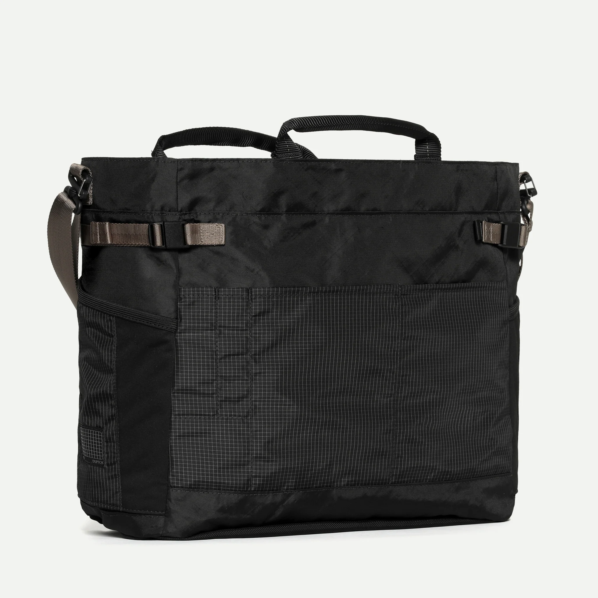 Cinch Tote - ECOPAK - Black/Grid - Image 3