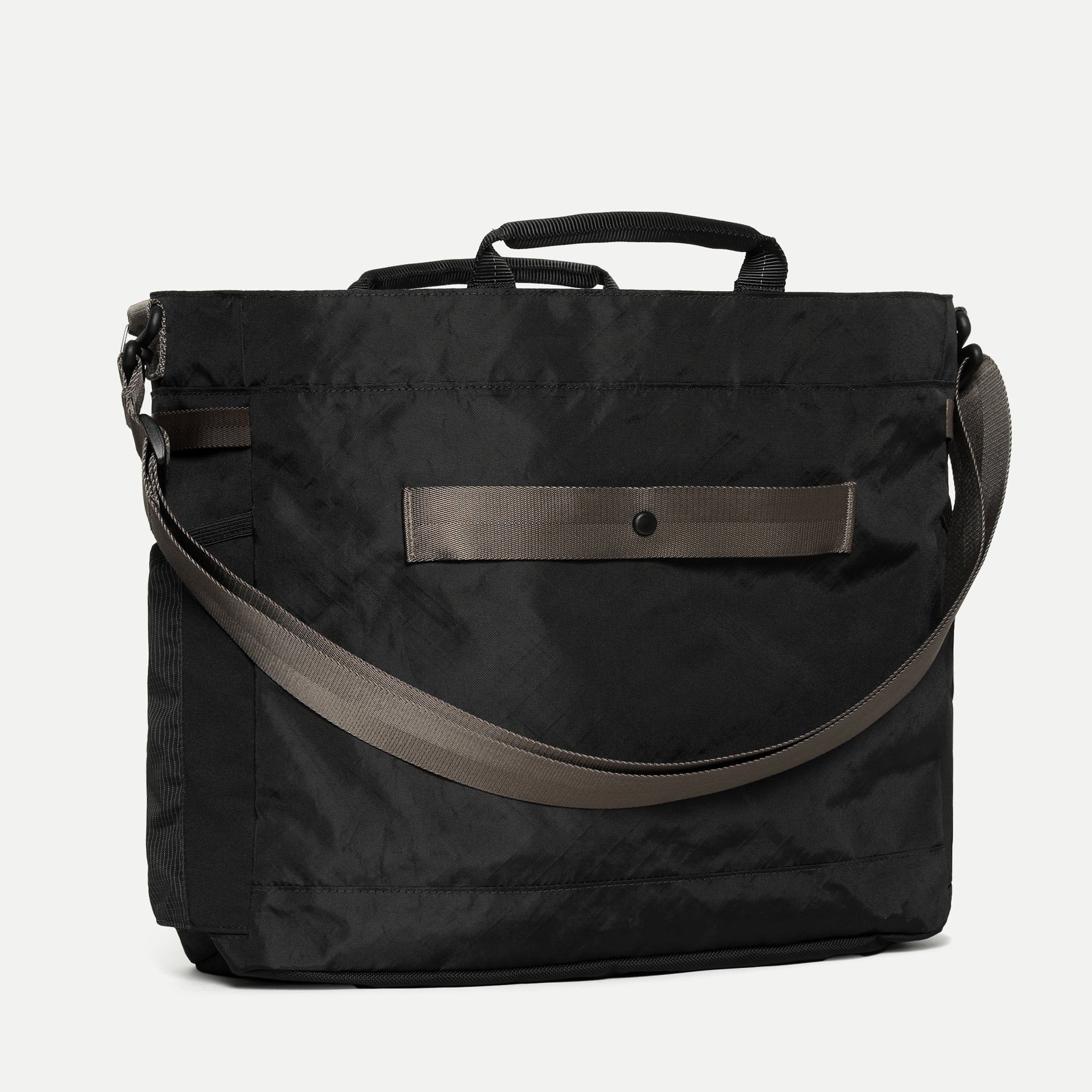 Cinch Tote - ECOPAK - Black/Grid - Image 4