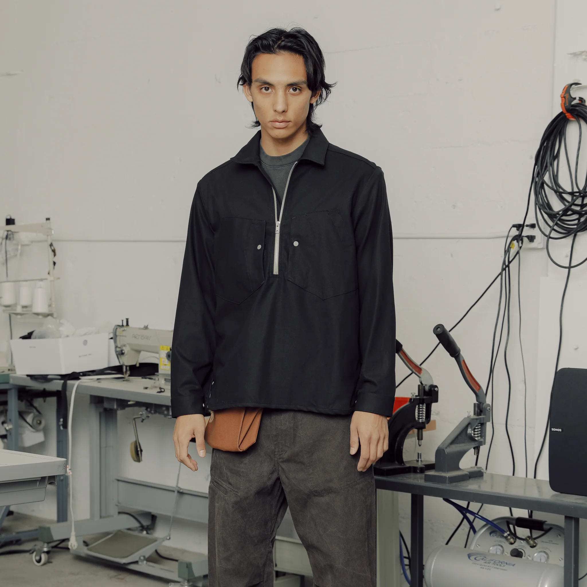 Corpsware Half Zip Work Shirt - Image 10