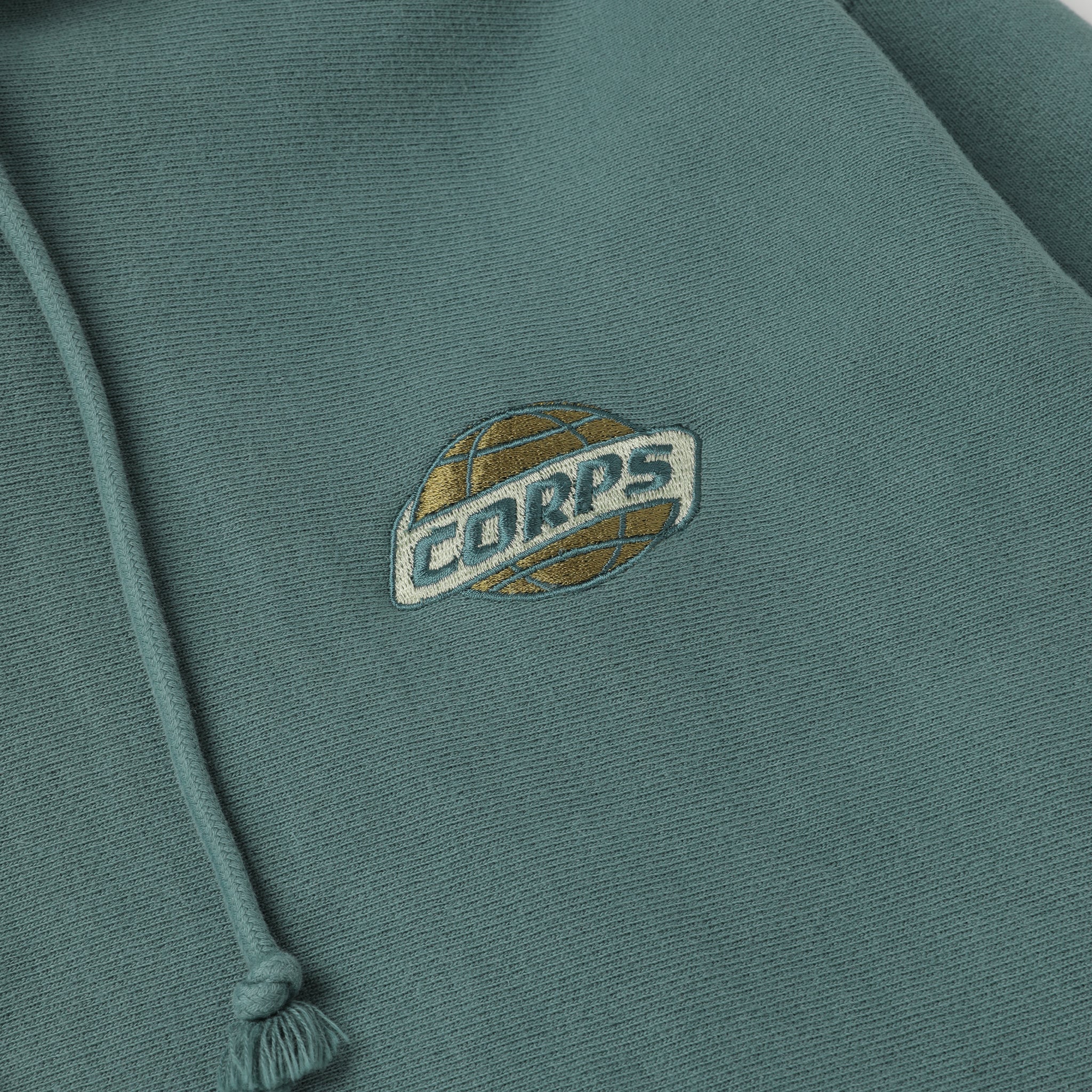 Corpsware Hooded Sweatshirt - Globe - Image 3