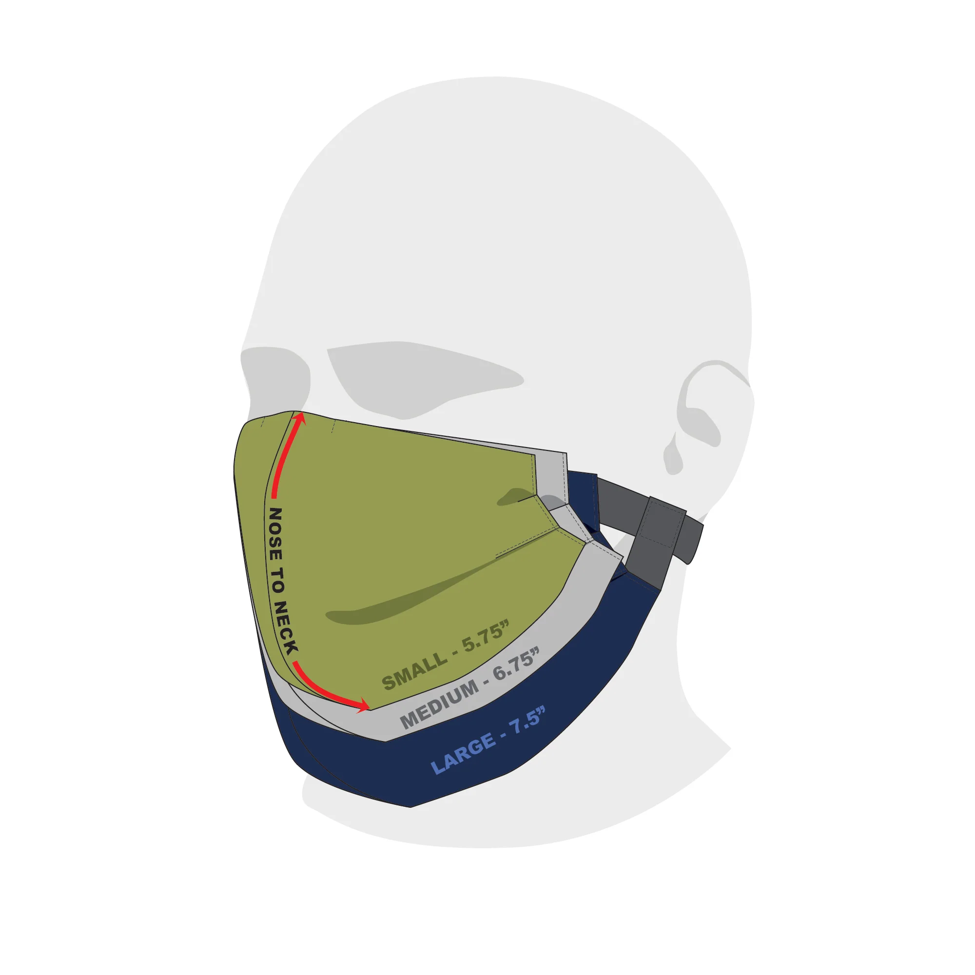 Face Covering - Olive - Image 8